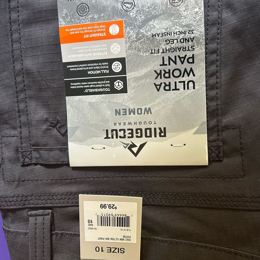 Ridgecut Women's Ultra Work Pants - Gray
